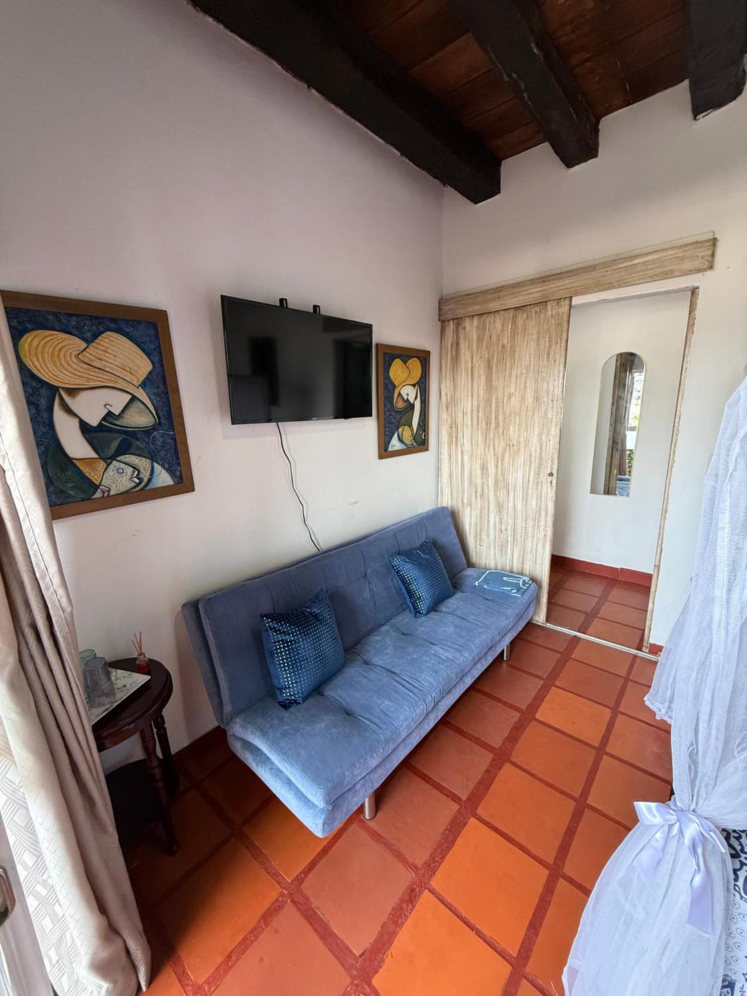 Casa Colonial Serrezuela Cartagena Exteriör bild